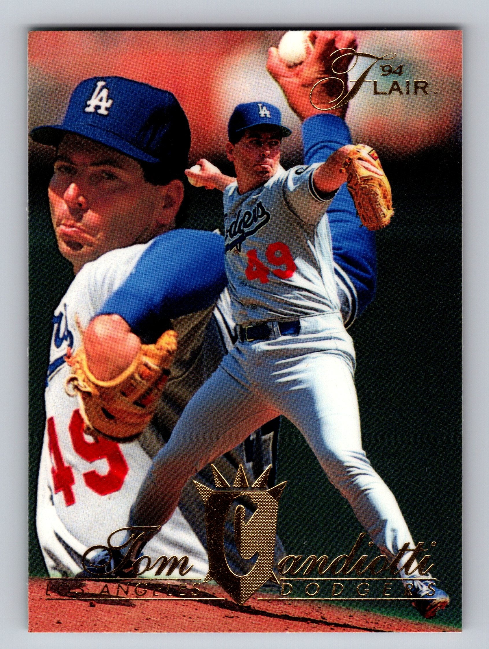 1994 Flair #394 Tom Candiotti