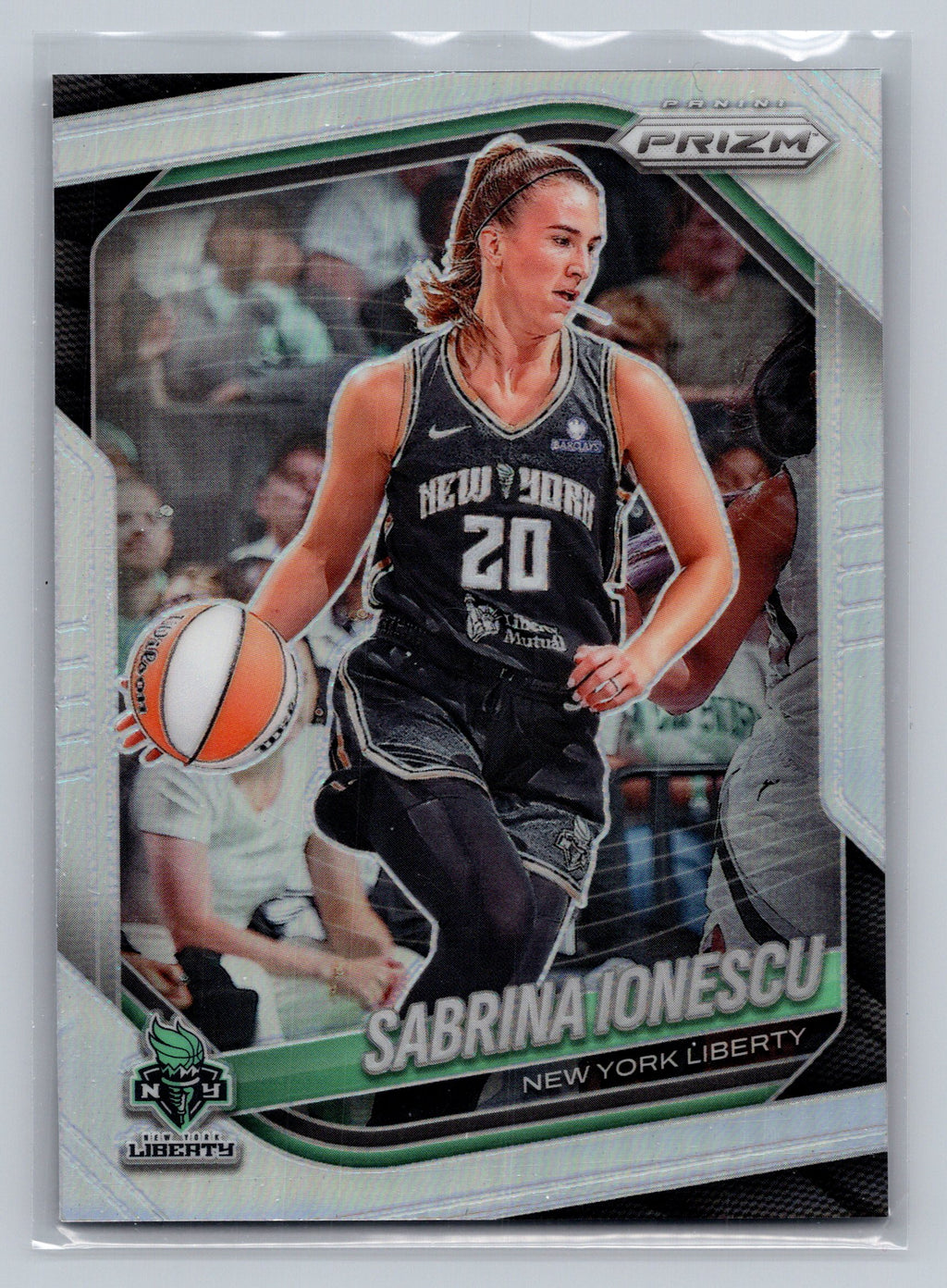 2025 Panini Prizm WNBA #19 Sabrina Ionescu Silver Prizms