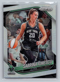 2025 Panini Prizm WNBA #19 Sabrina Ionescu Silver Prizms