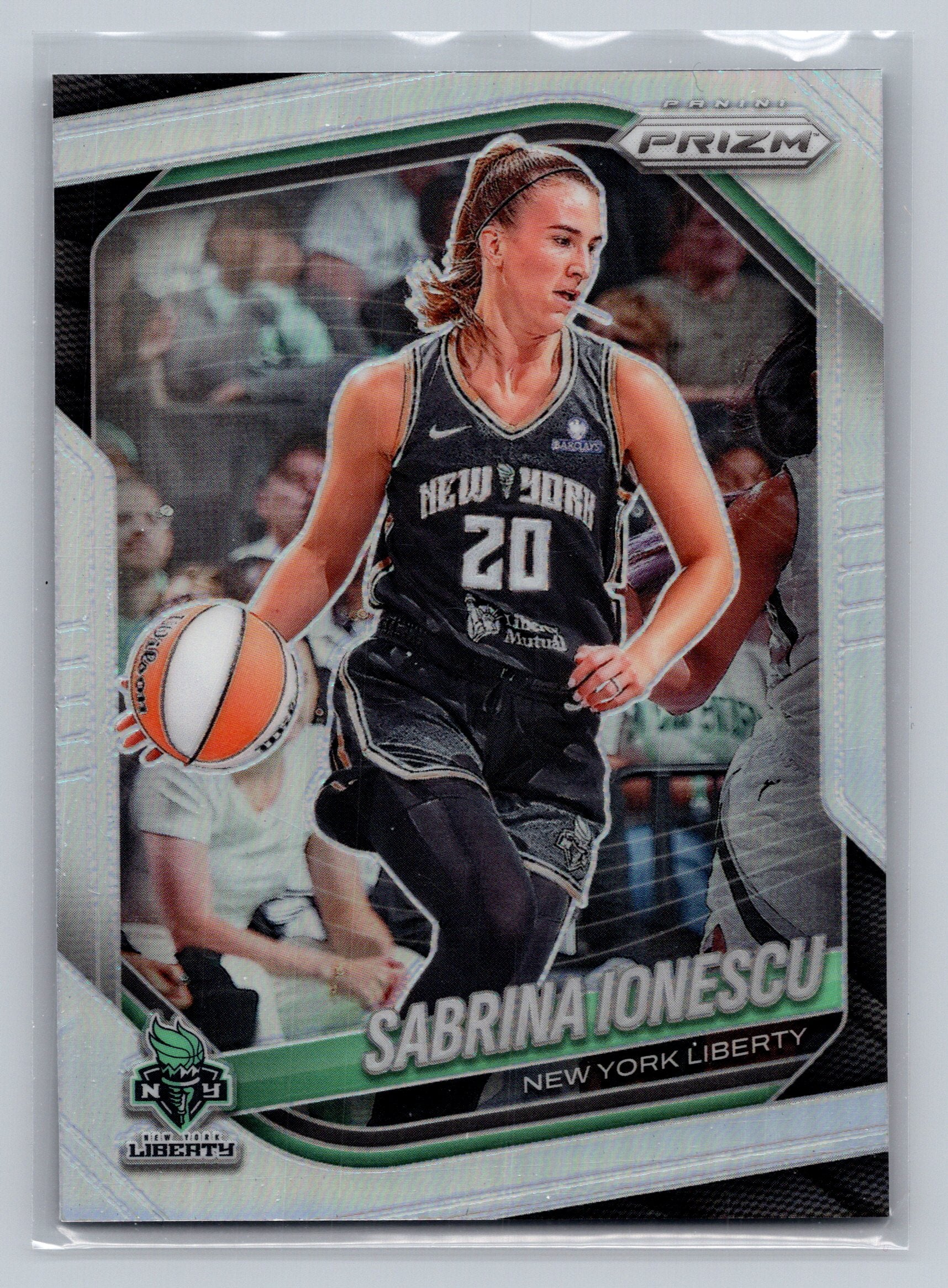2025 Panini Prizm WNBA #19 Sabrina Ionescu Silver Prizms