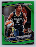 2025 Panini Prizm WNBA #130 Tyasha Harris Green Prizms