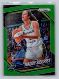 2025 Panini Prizm WNBA #50 Maddy Siegrist Green Prizms