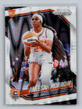 2025 Panini Prizm WNBA #79 Aneesah Morrow White Seismic Prizms
