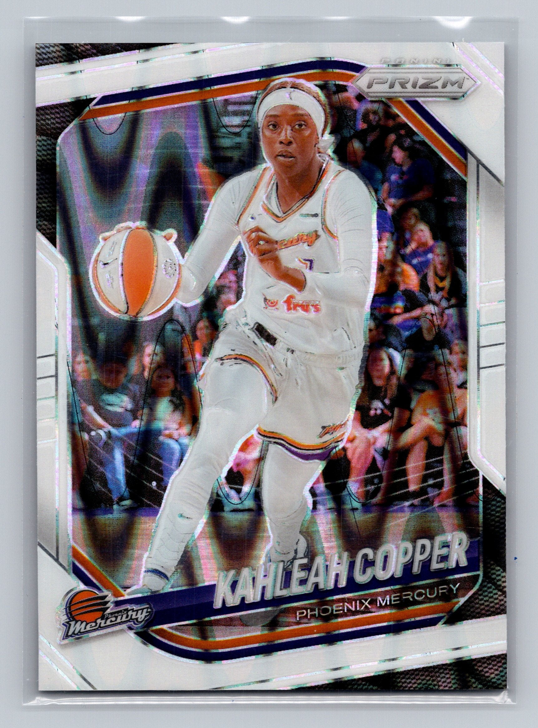 2025 Panini Prizm WNBA #62 Kahleah Copper White Seismic Prizms