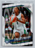 2025 Panini Prizm WNBA #126 Teresa Edwards White Seismic Prizms