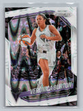 2025 Panini Prizm WNBA #70 Veronica Burton White Seismic Prizms