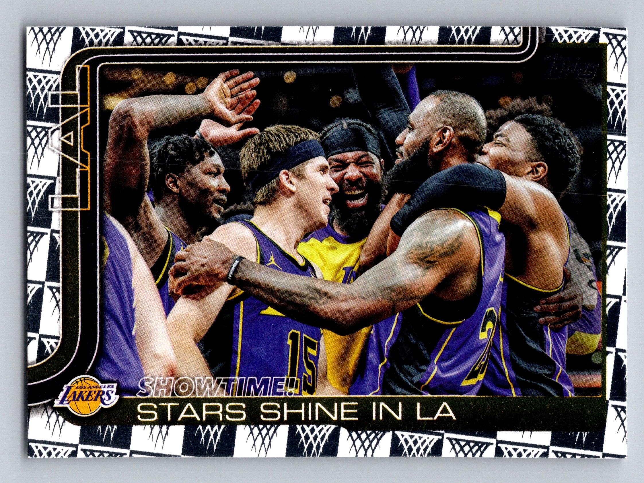 2025-26 Topps #293 Showtime!: Stars Shine in LA Season Tip Off