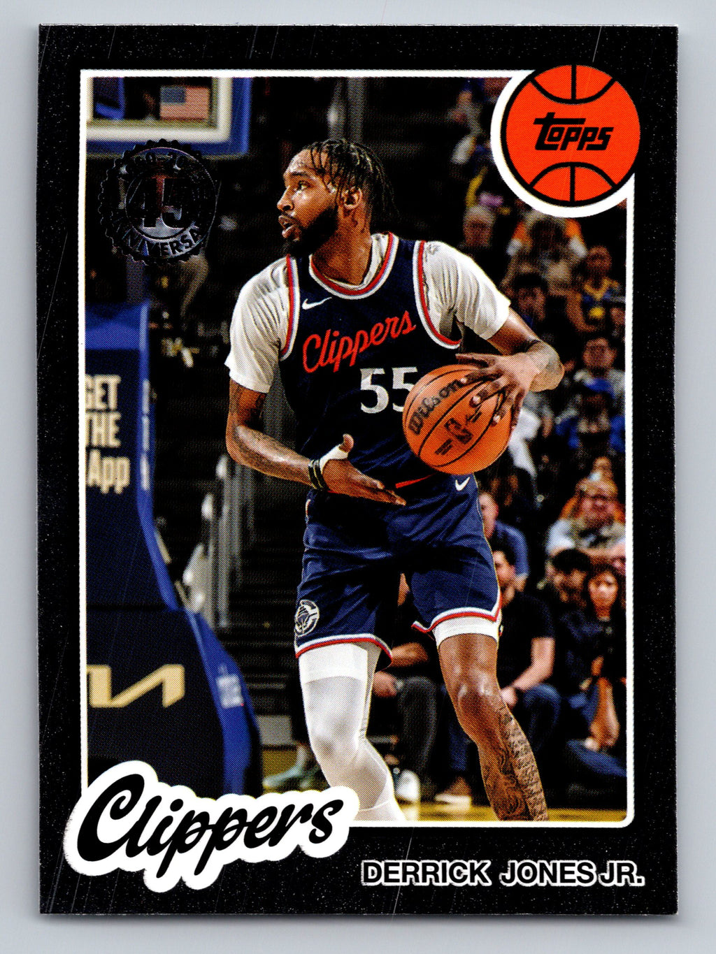 2025-26 Topps #80BK-45 Derrick Jones Jr. 1980-81 Topps Basketball