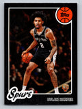 2025-26 Topps #80BK-52 Dylan Harper 1980-81 Topps Basketball