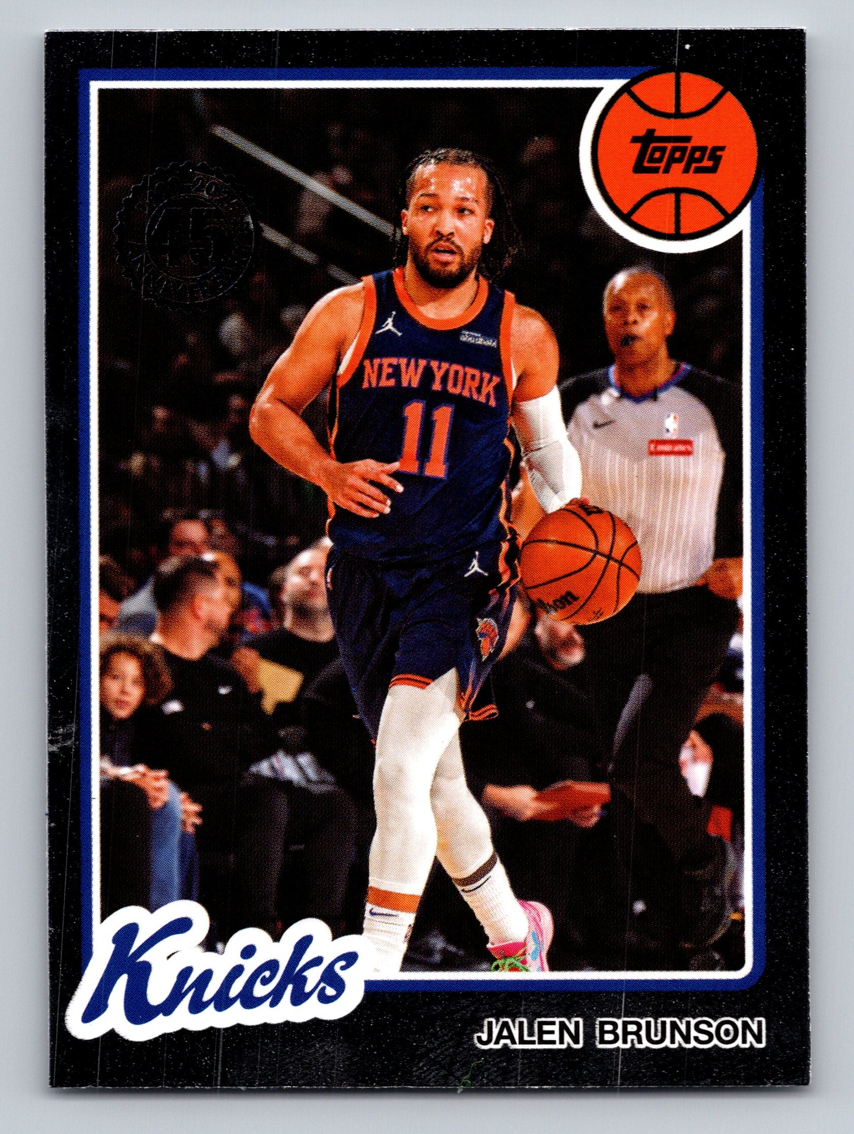2025-26 Topps #80BK-95 Jalen Brunson 1980-81 Topps Basketball