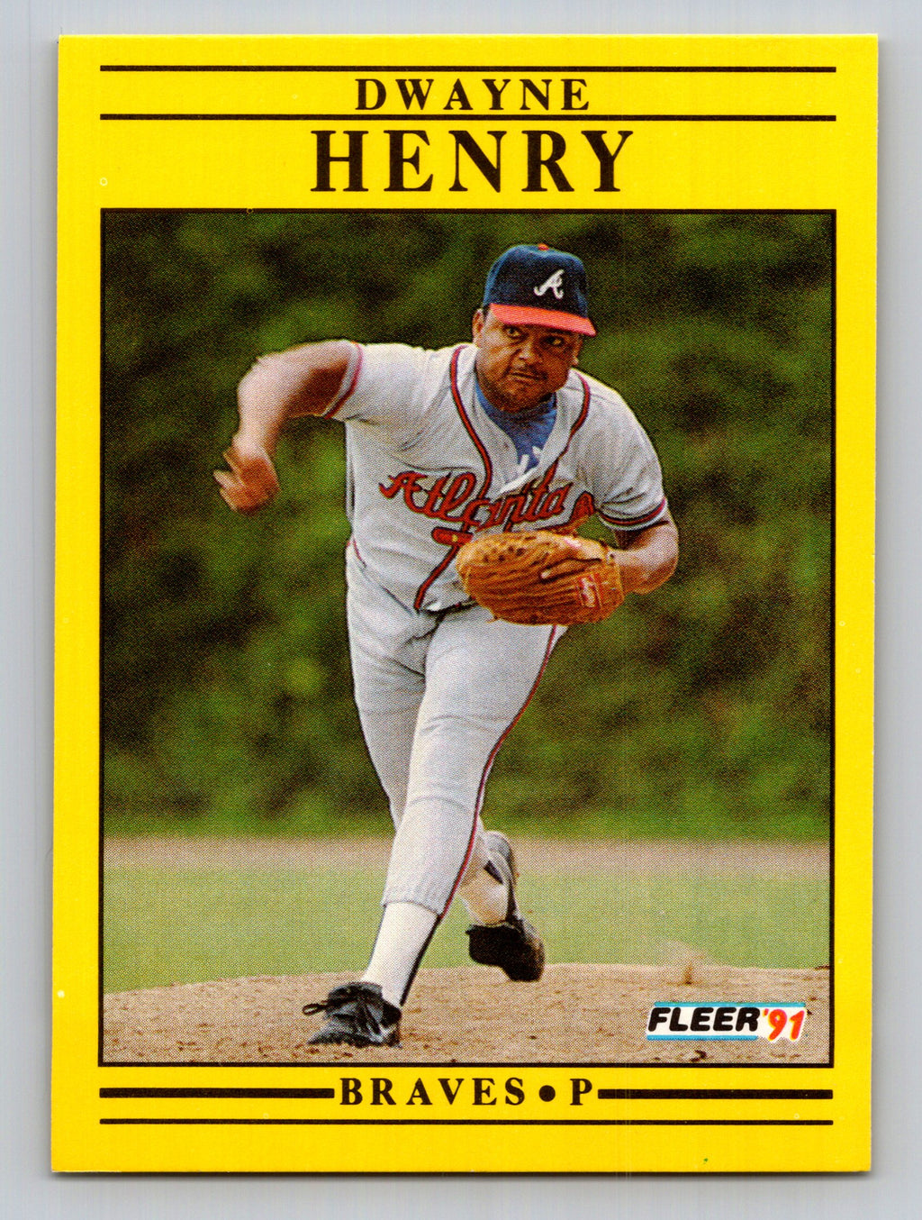 1991 Fleer #692 Dwayne Henry