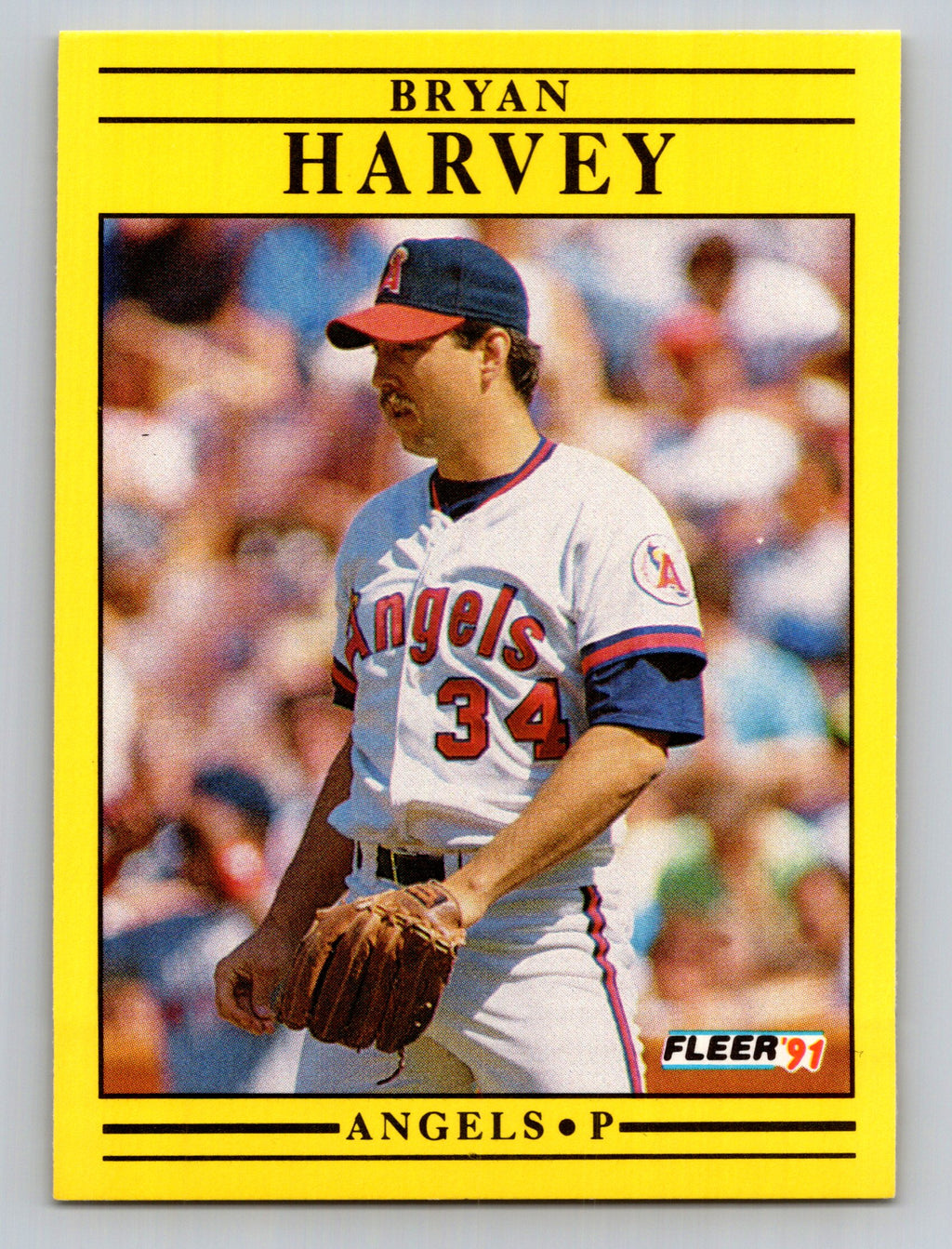1991 Fleer #315 Bryan Harvey