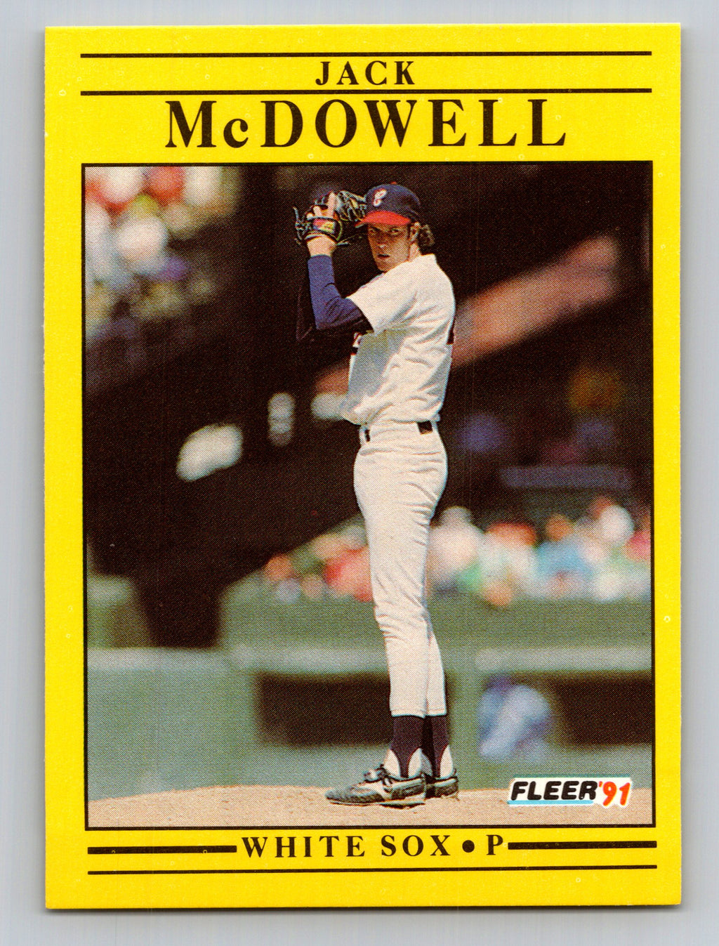 1991 Fleer #129 Jack McDowell