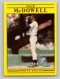 1991 Fleer #129 Jack McDowell