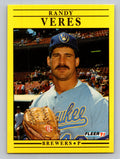 1991 Fleer #600 Randy Veres