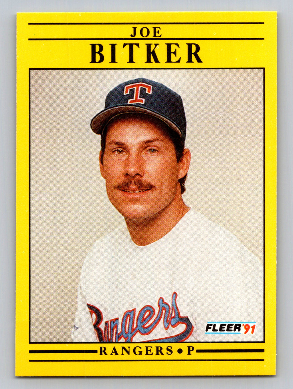 1991 Fleer #281 Joe Bitker