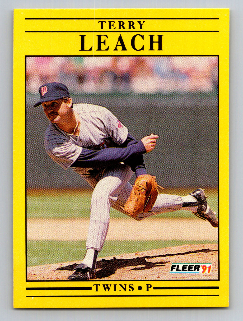 1991 Fleer #616 Terry Leach