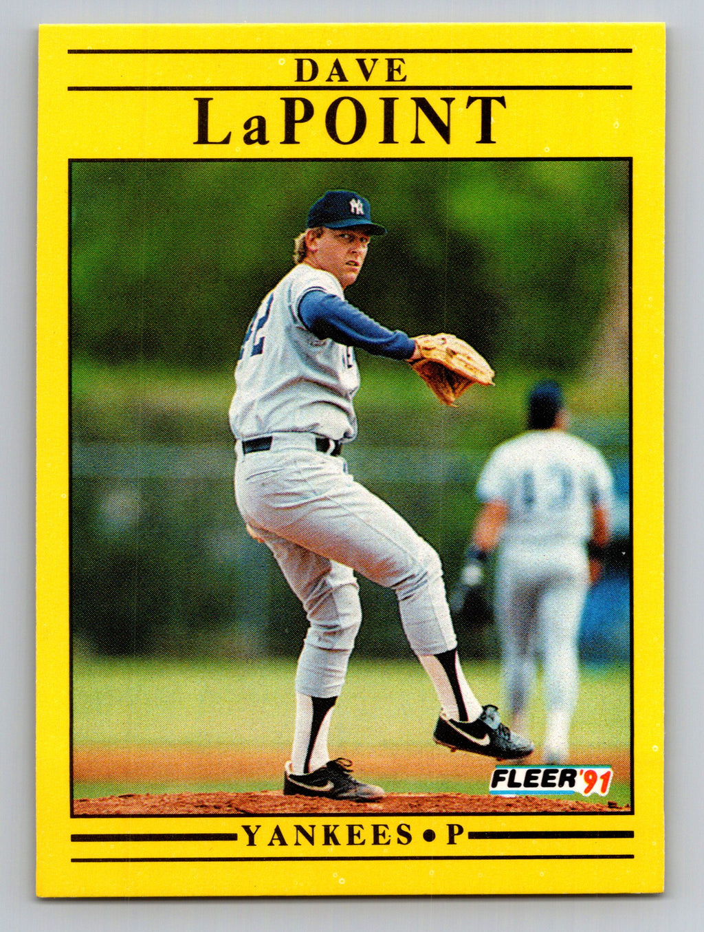1991 Fleer #669 Dave LaPoint