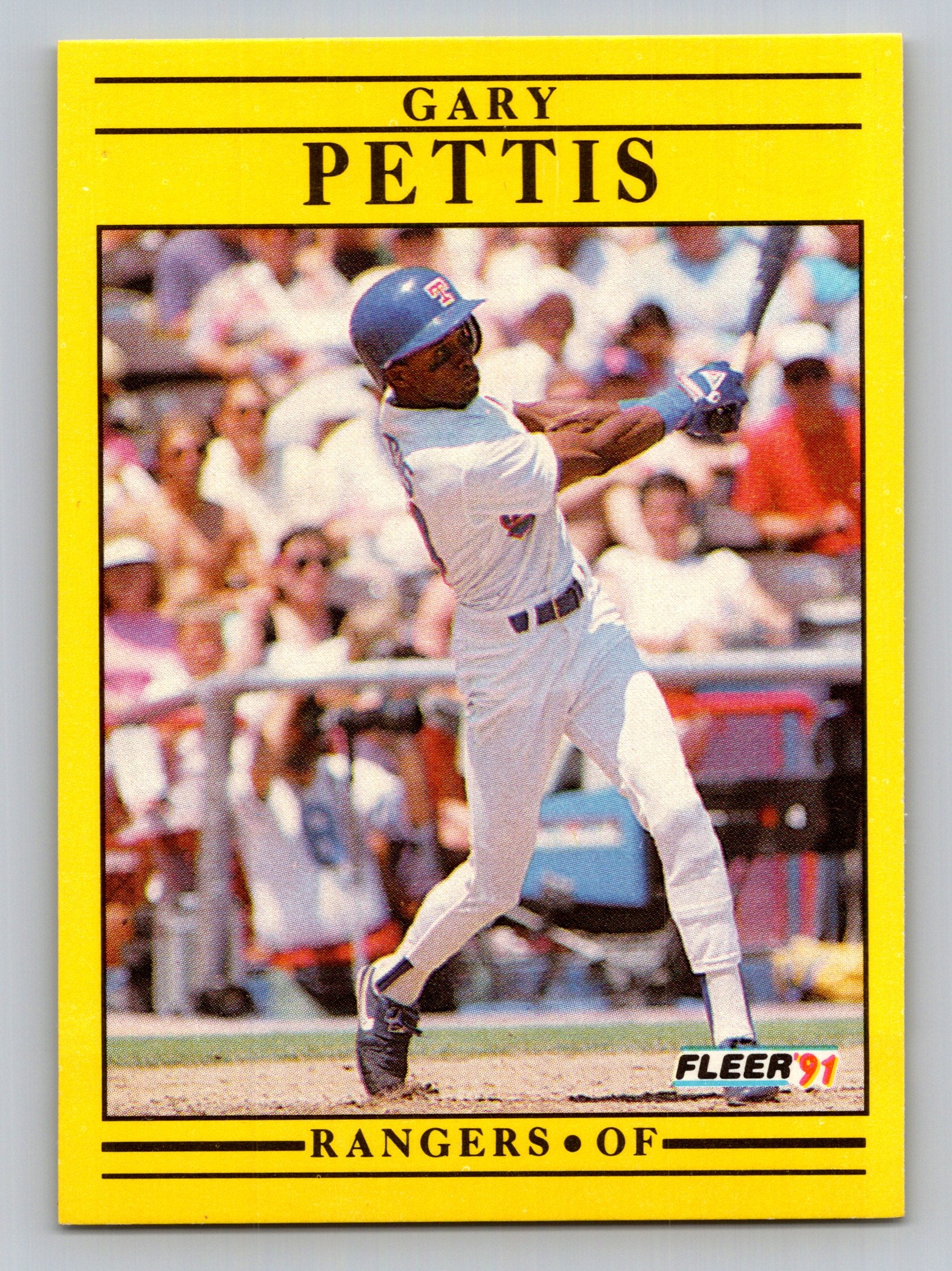 1991 Fleer #297 Gary Pettis
