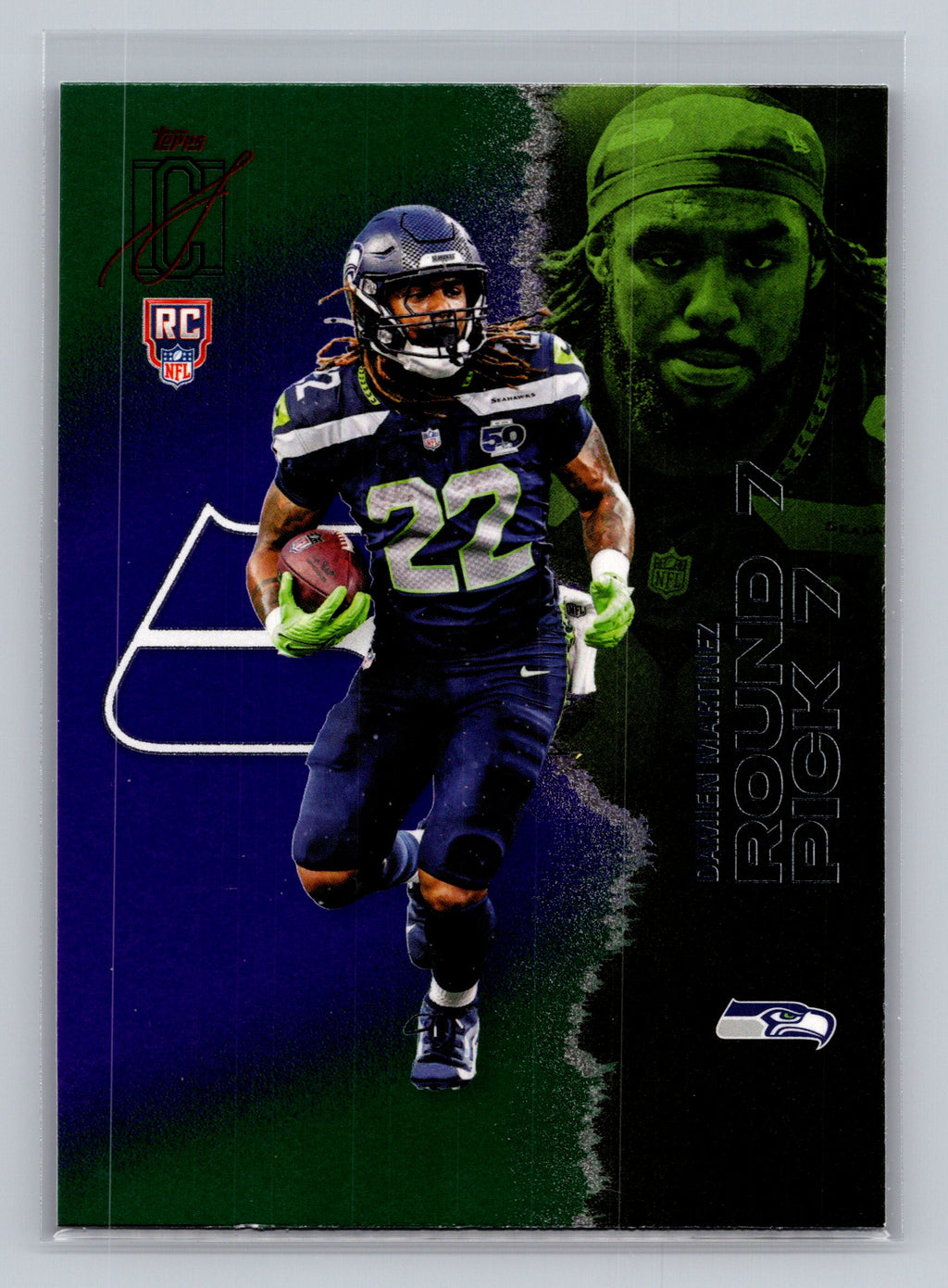 2025 Topps Signature Class #183 Damien Martinez Green & Purple