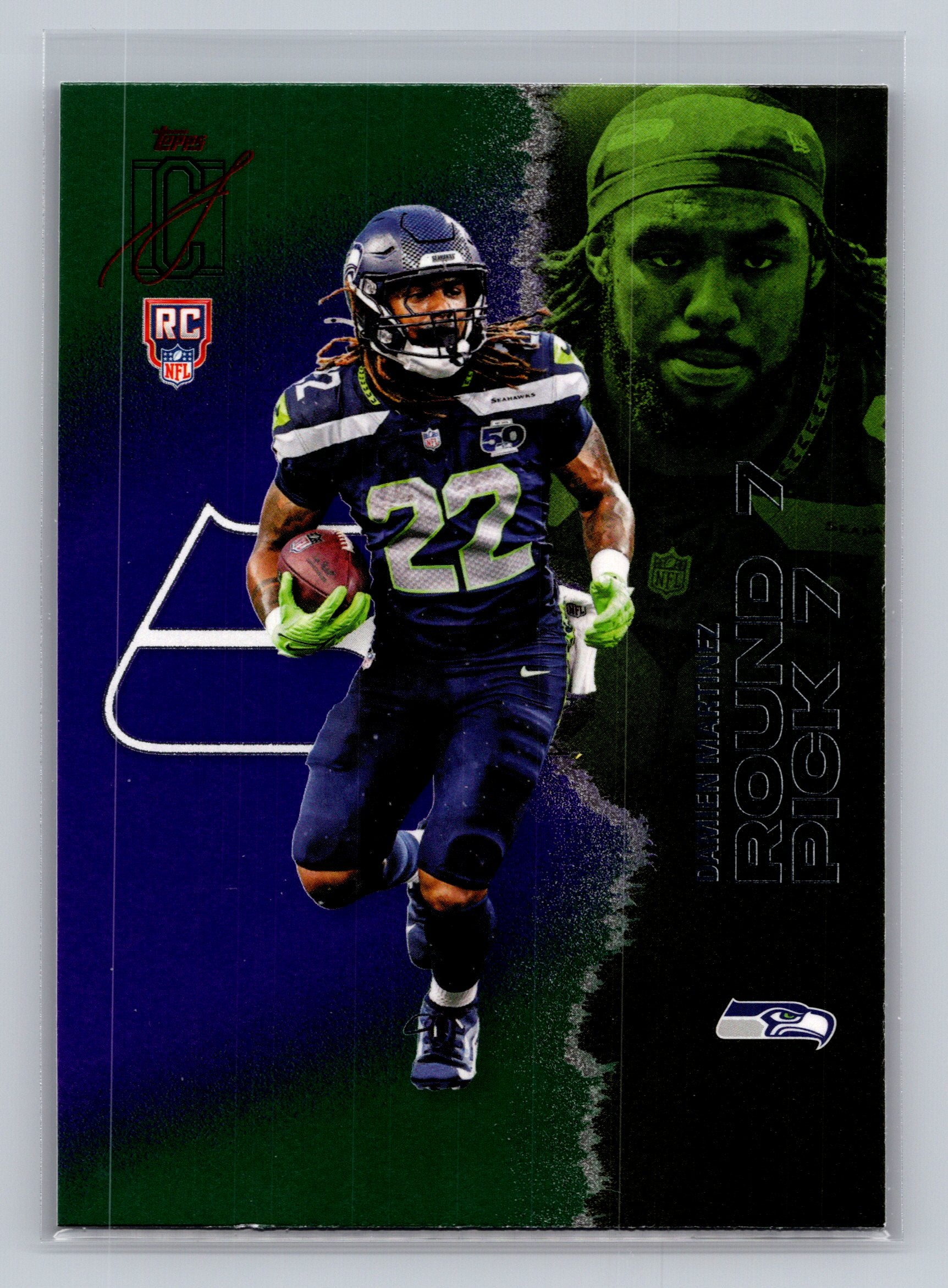 2025 Topps Signature Class #183 Damien Martinez Green & Purple