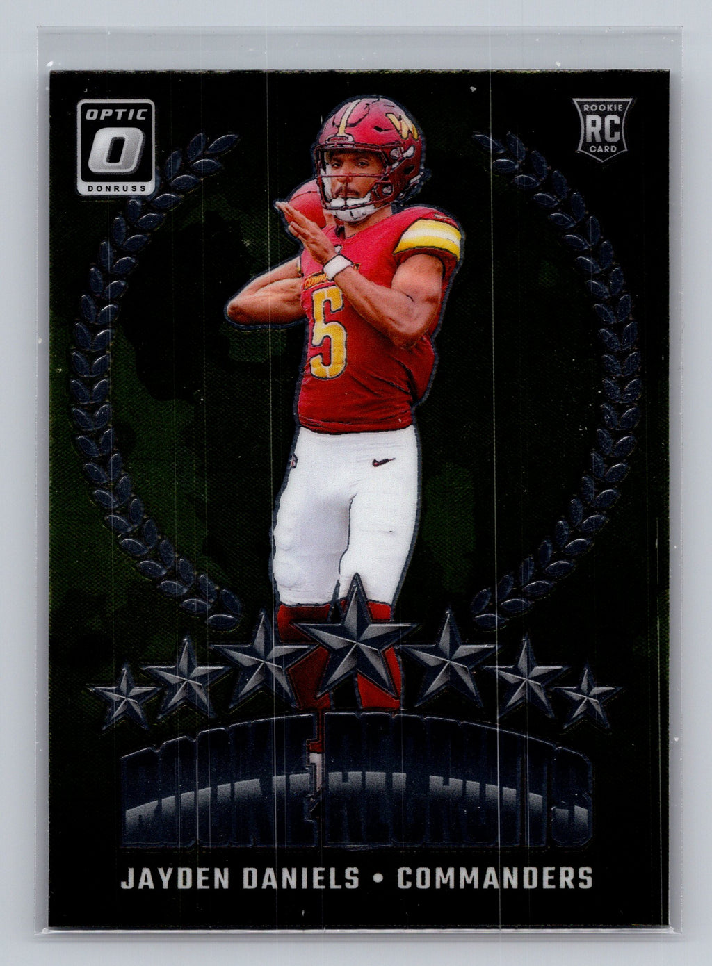 2024 Donruss Optic #7 Jayden Daniels Rookie Recruits