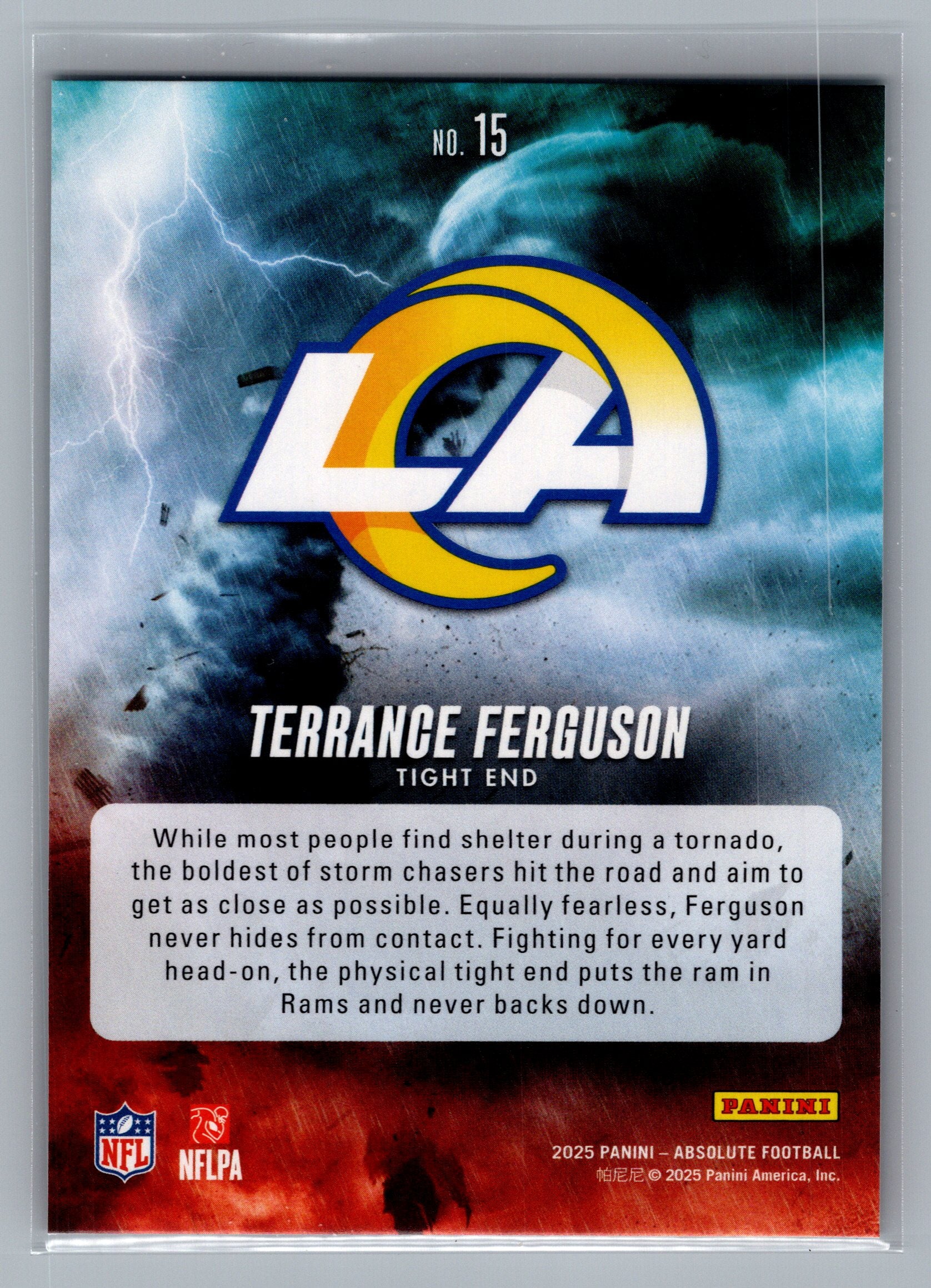 2025 Panini Absolute #15 Terrance Ferguson By Storm