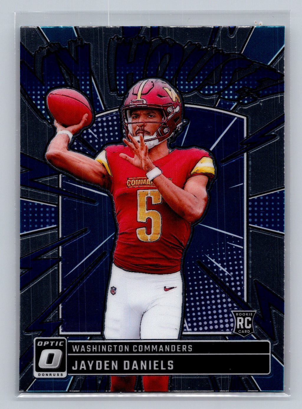 2024 Donruss Optic #9 Jayden Daniels My House!