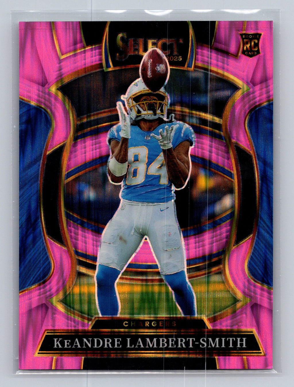 2025 Panini Select #3 KeAndre Lambert-Smith Pink Prizm #/10