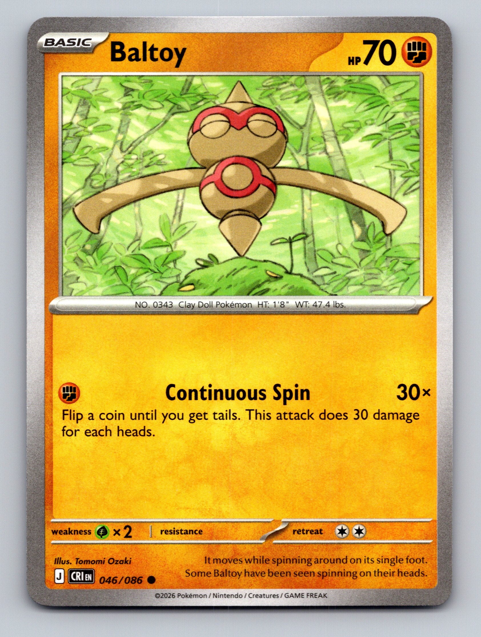 ME04: Chaos Rising #046/086 Baltoy