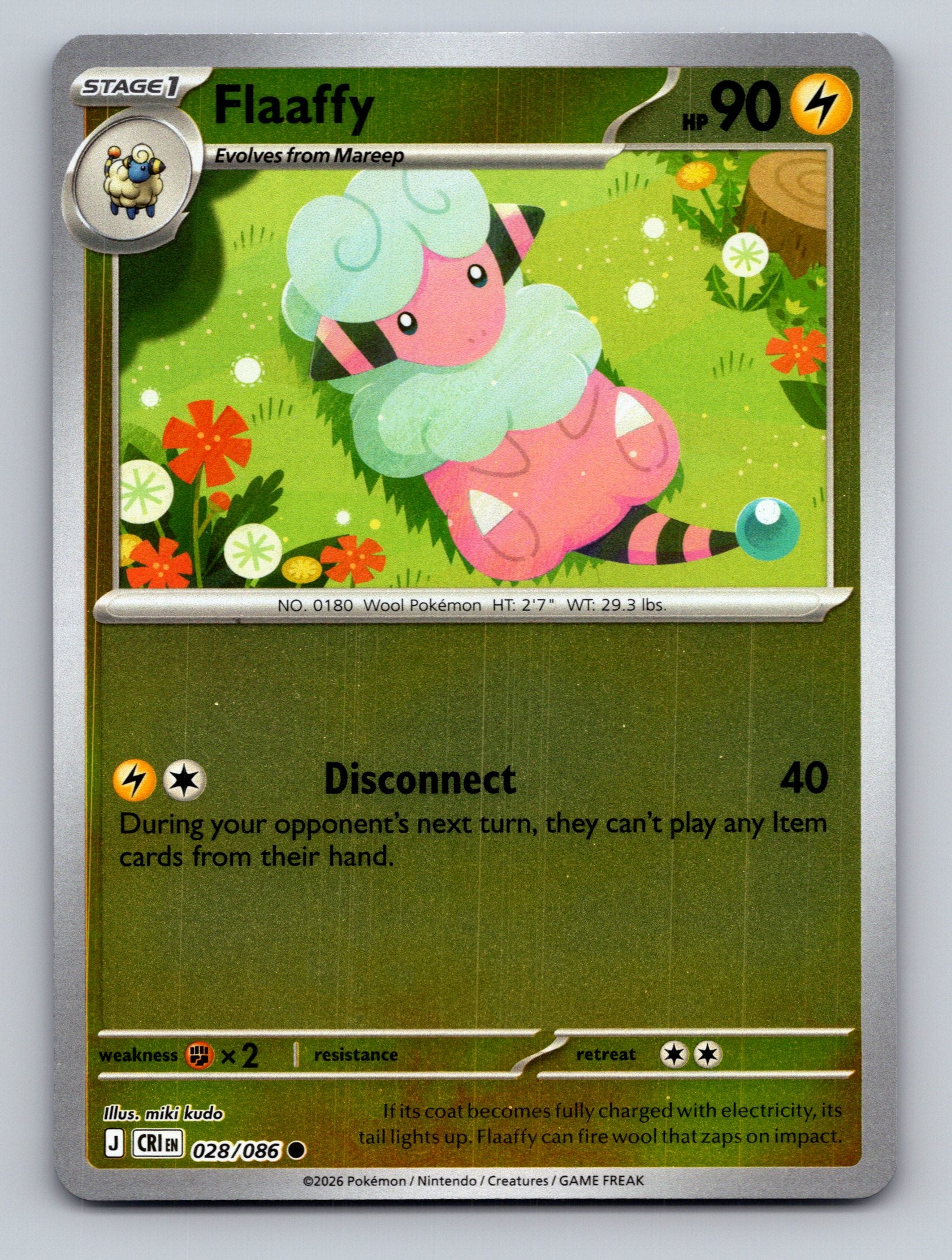 ME04: Chaos Rising #028/086 Flaaffy