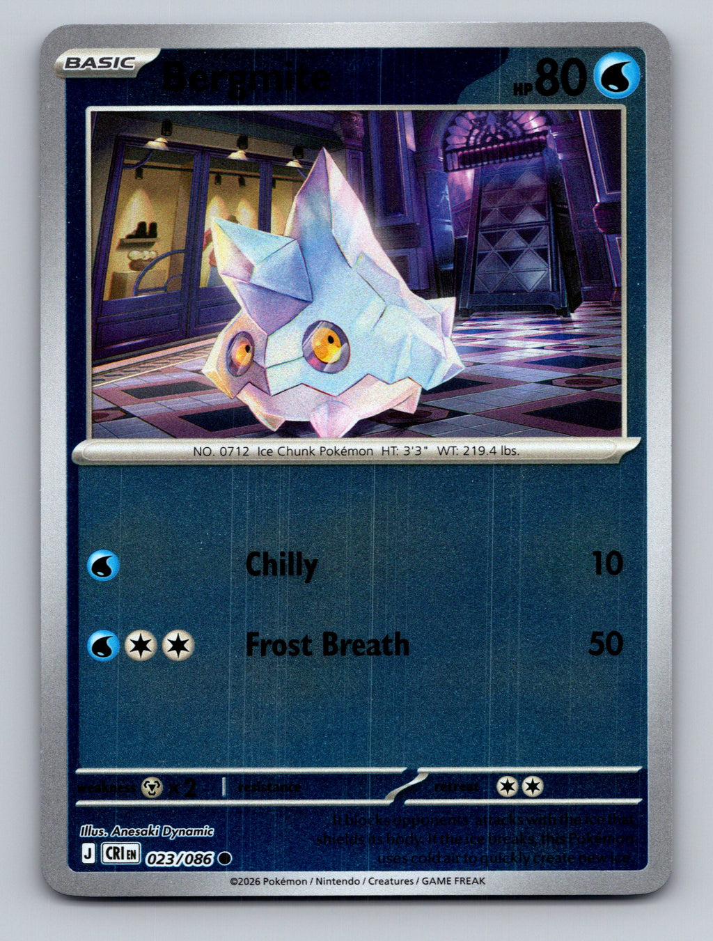 ME04: Chaos Rising #023/086 Bergmite