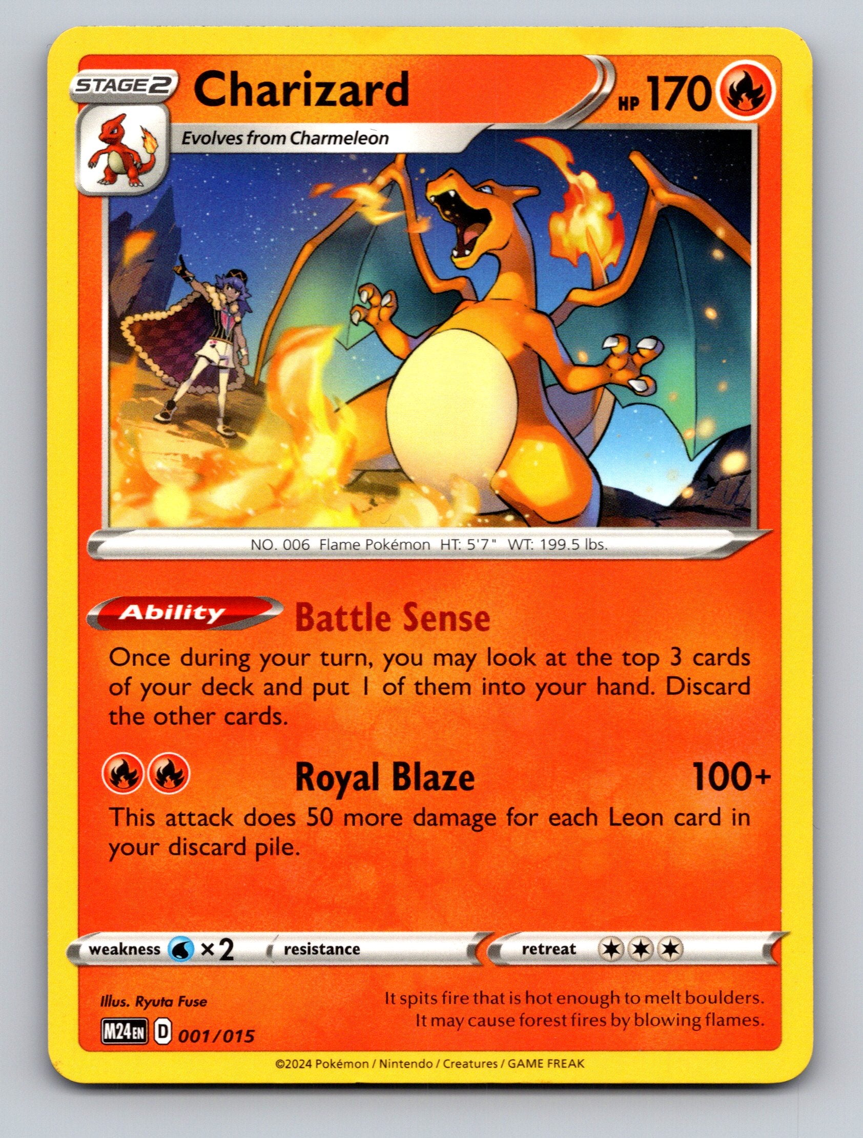 McDonald's Promos 2024 #001/015 Charizard