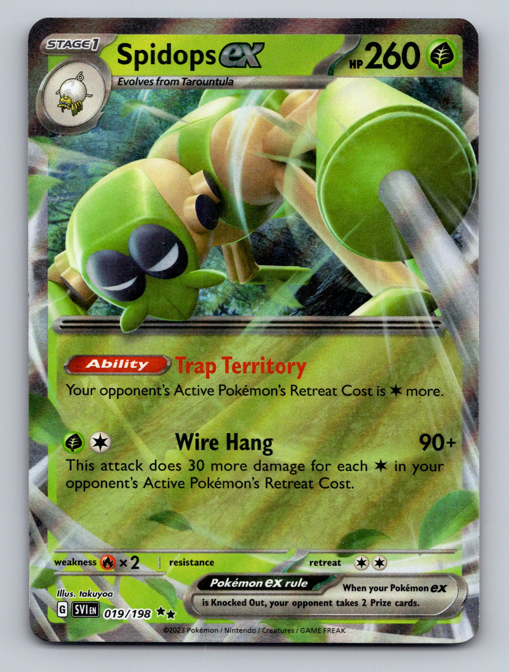 Prize Pack Series Cards #019/198 Spidops ex