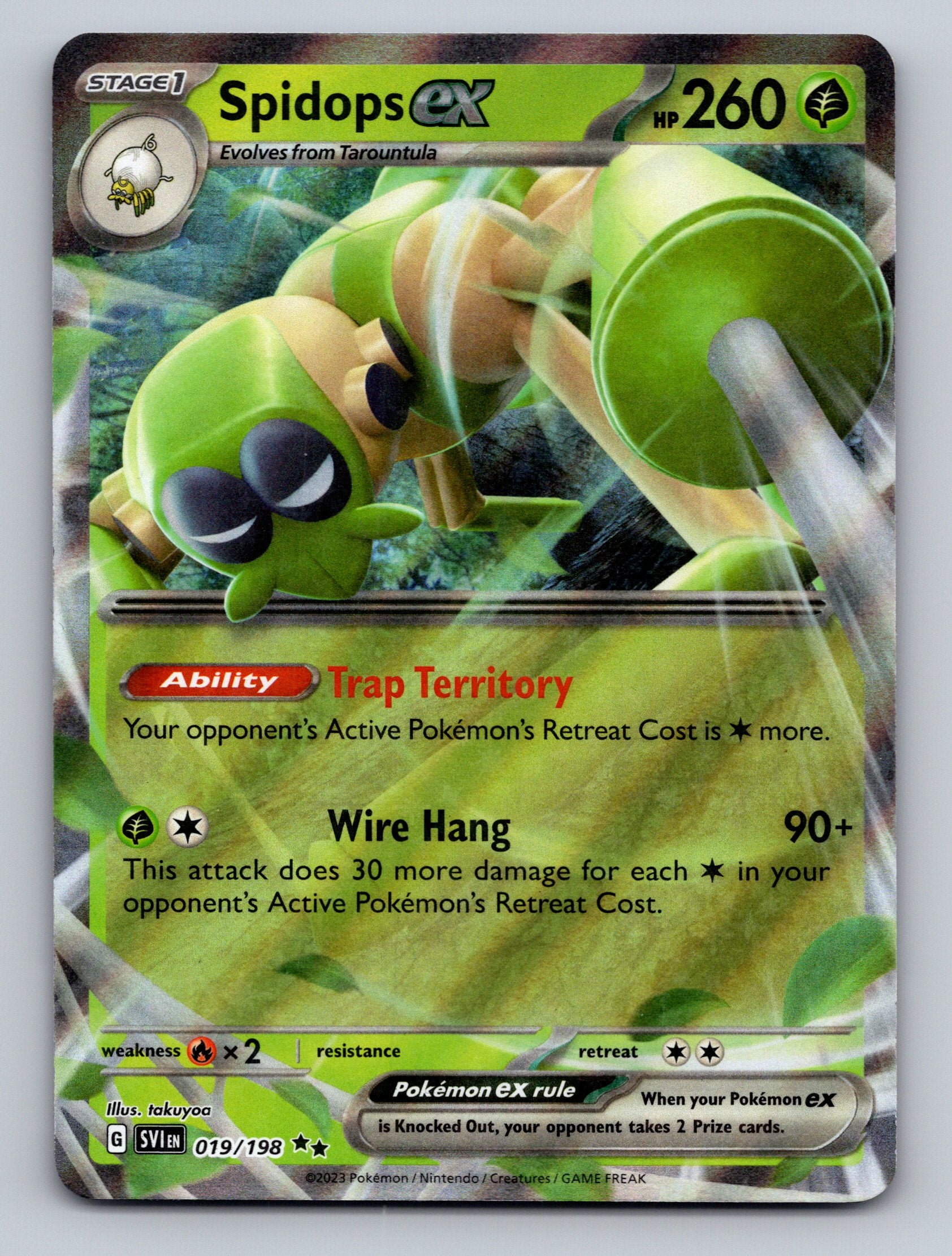 Prize Pack Series Cards #019/198 Spidops ex