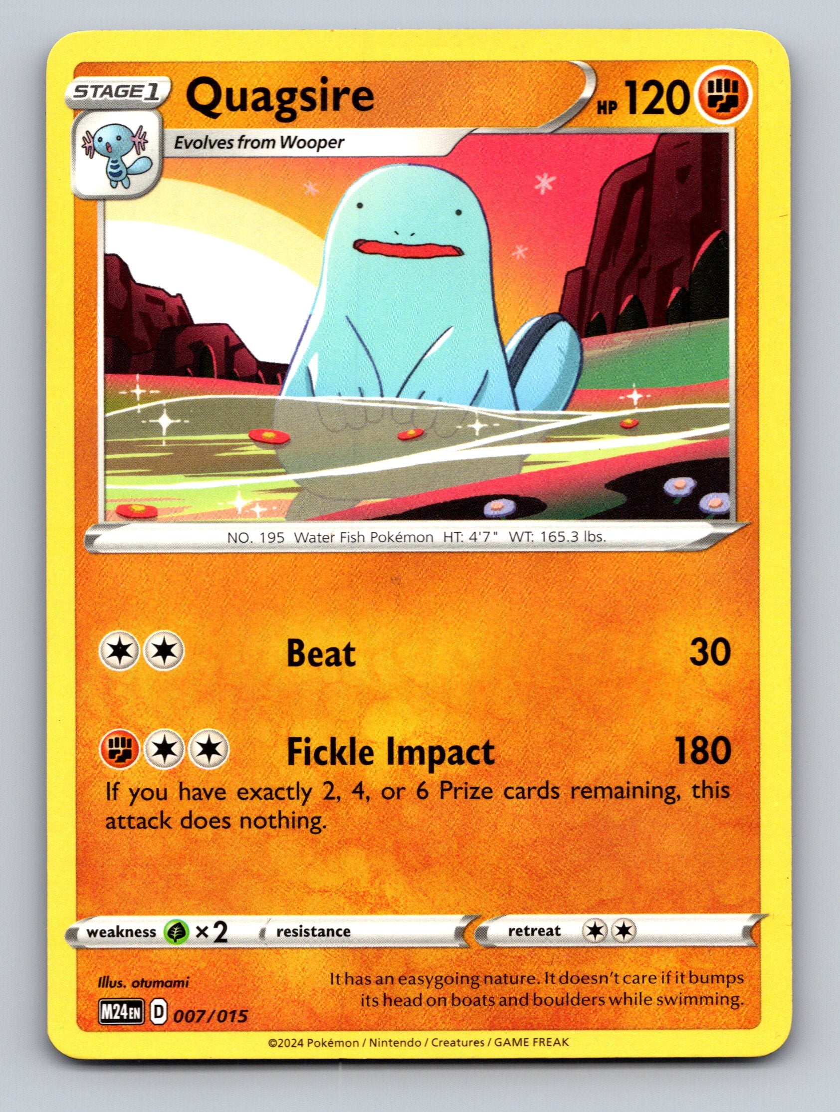 McDonald's Promos 2024 #007/015 Quagsire