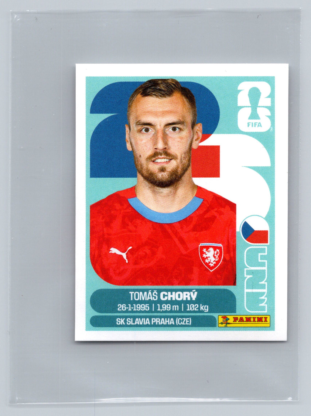 2026 Panini FIFA World Cup Stickers #CZE17 Tomas Chory