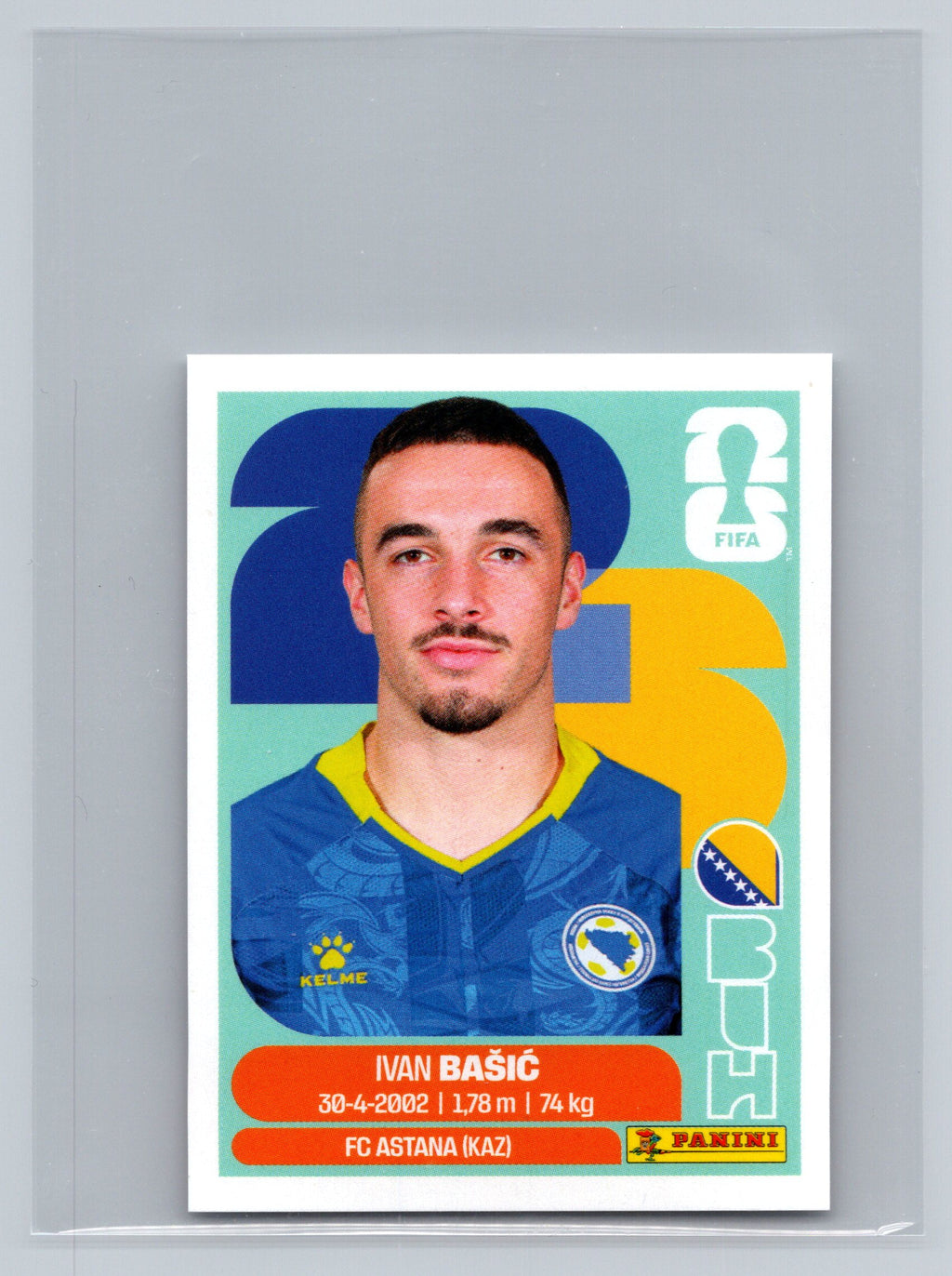 2026 Panini FIFA World Cup Stickers #BIH12 Ivan Bašić