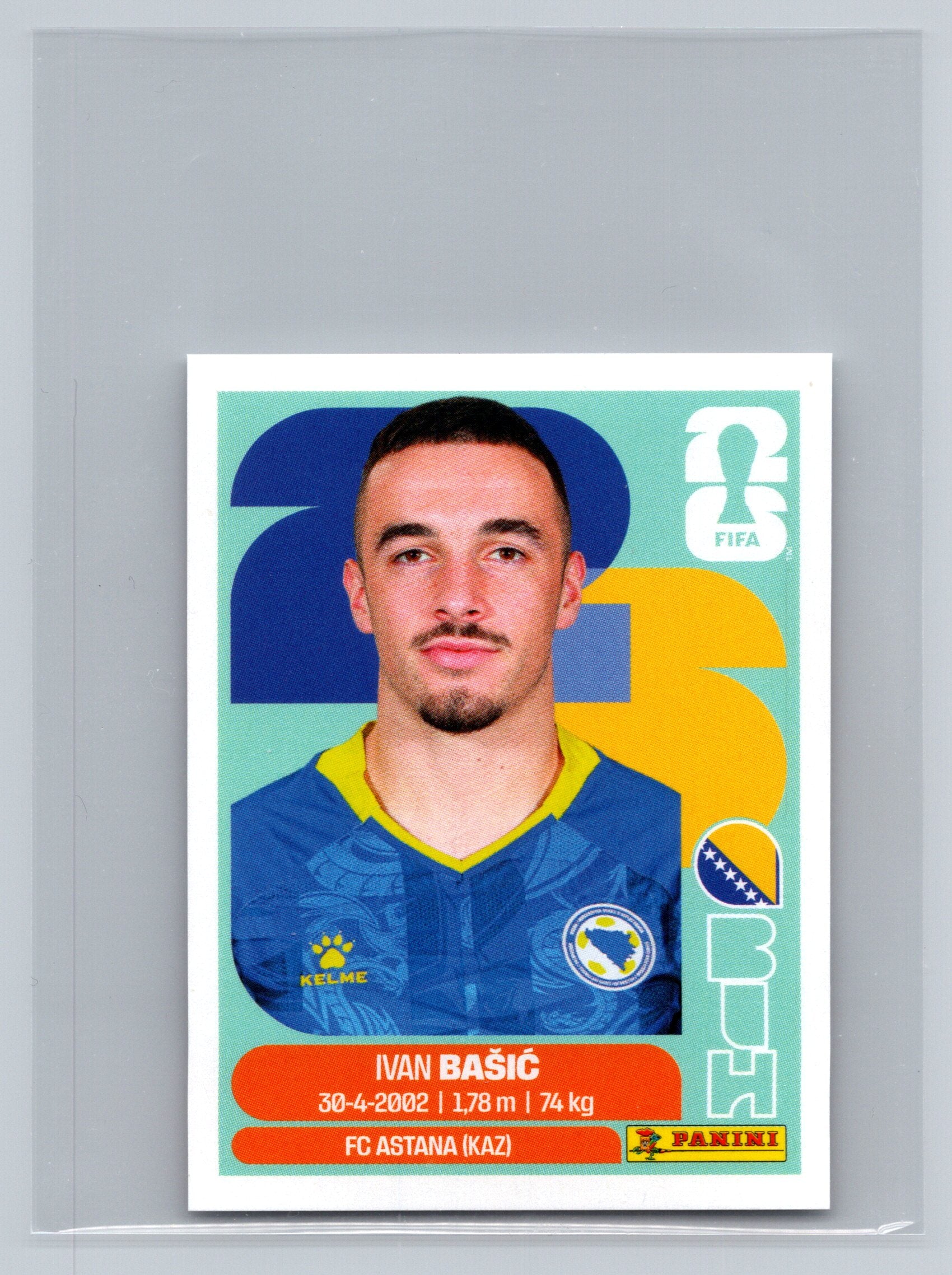 2026 Panini FIFA World Cup Stickers #BIH12 Ivan Bašić