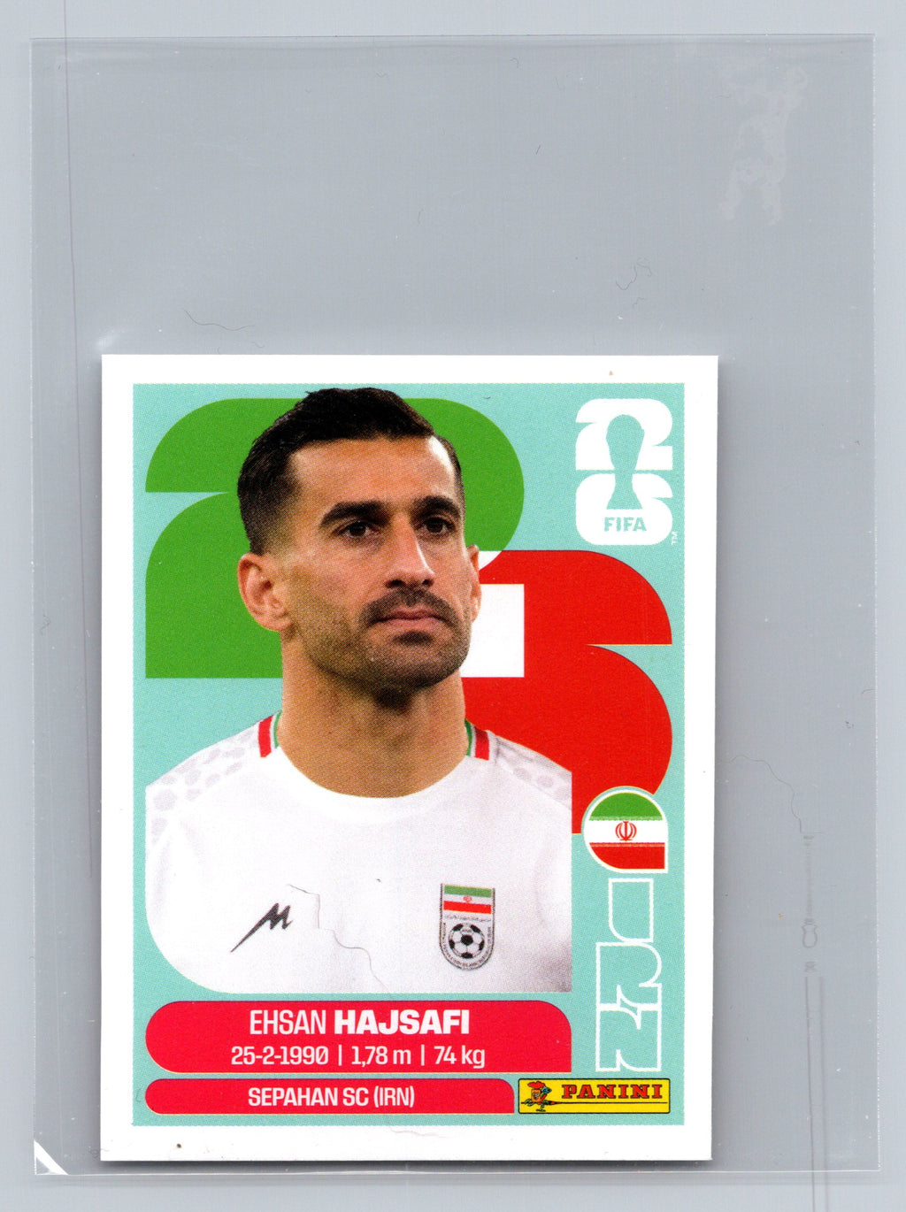 2026 Panini FIFA World Cup Stickers #IRN4 Ehsan Hajsafi