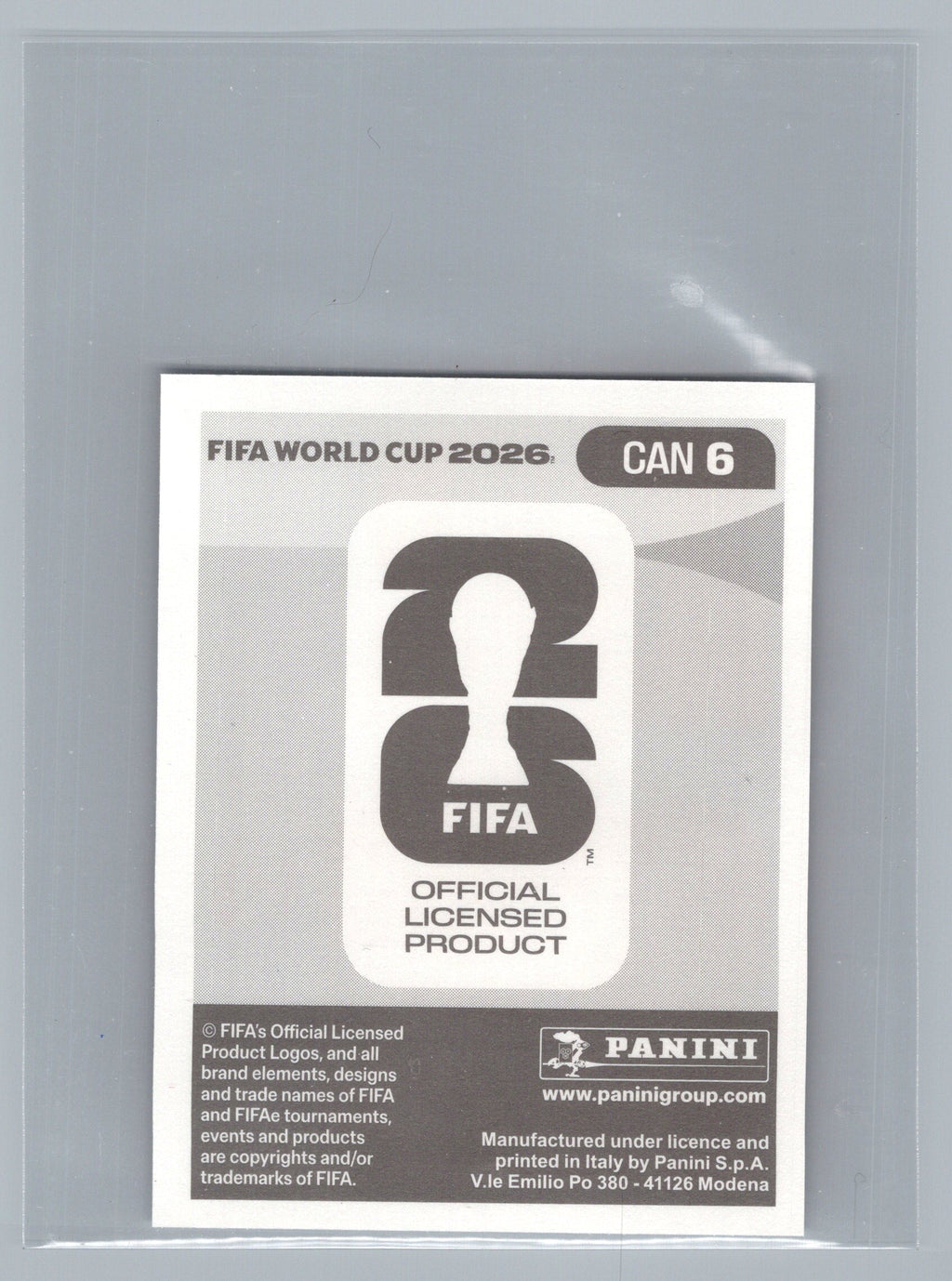2024 Panini Copa América Stickers ("Made in Brazil" Back) #CAN6 Richie Laryea
