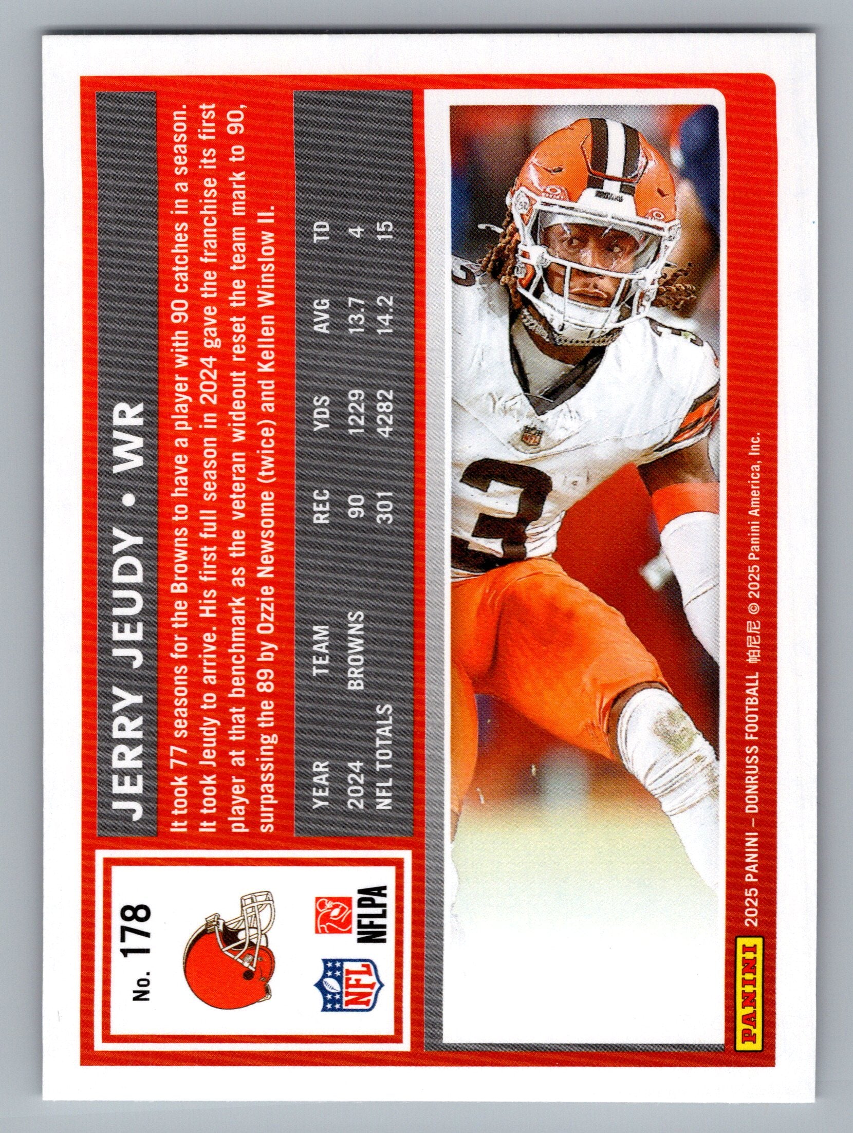 2025 Donruss #178 Jerry Jeudy