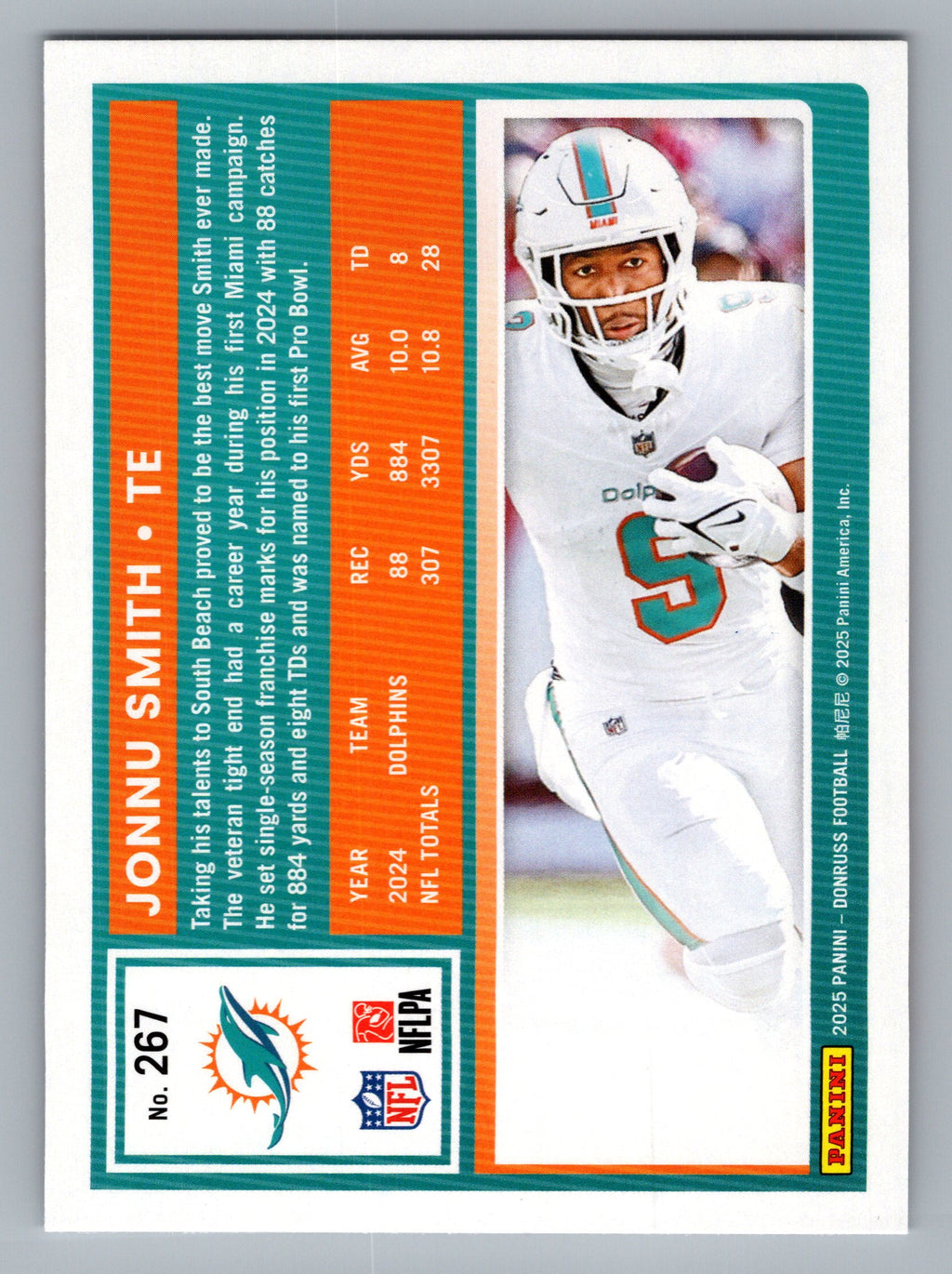 2025 Donruss #267 Jonnu Smith