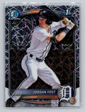 2025 Bowman Draft #BDC-162 Jordan Yost Chrome Laser Refractor