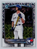 2025 Bowman Draft #BDC-97 Jake Cook Chrome Laser Refractor