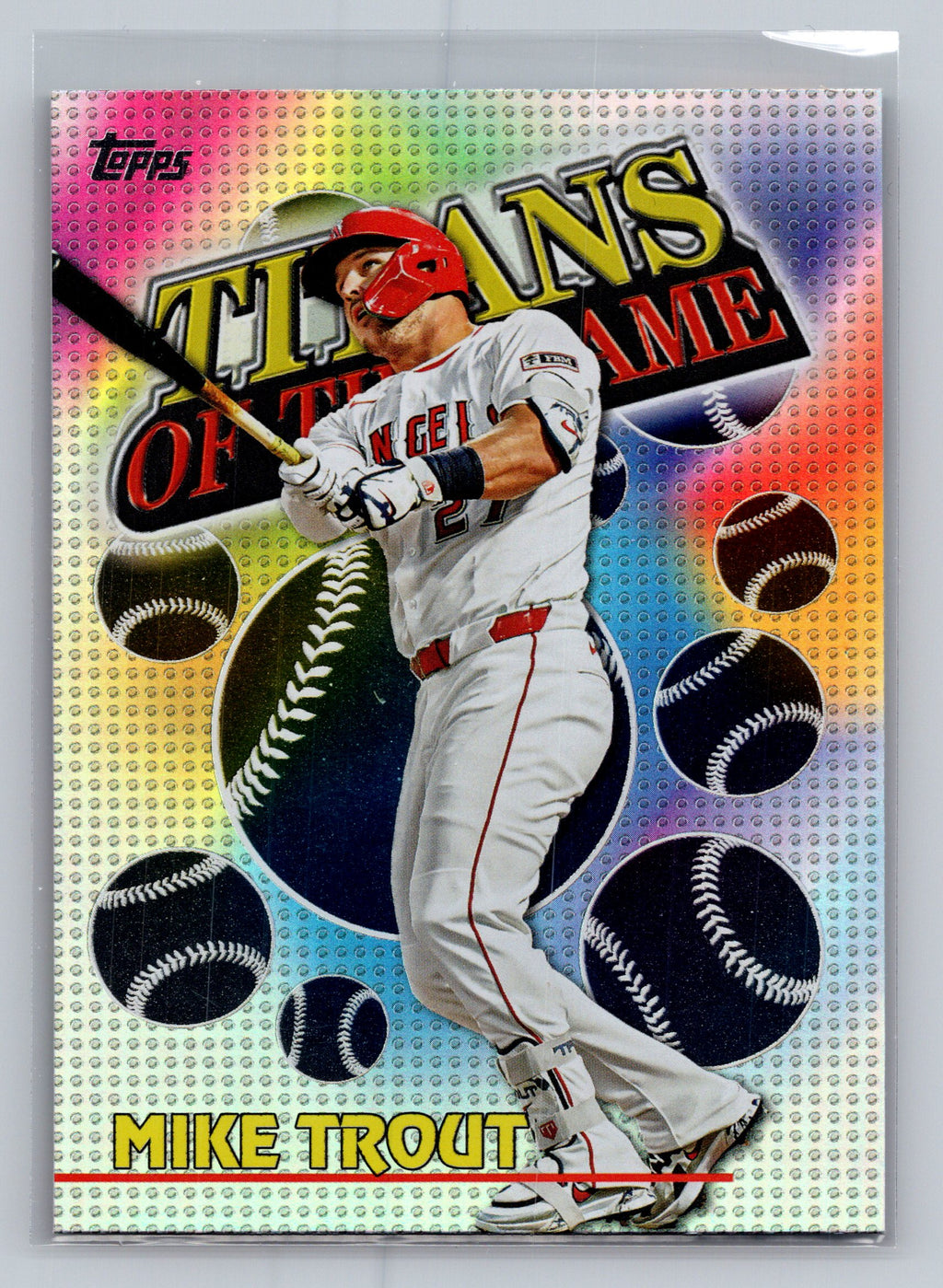 2026 Topps #TOG-2 Mike Trout Titans of the Game