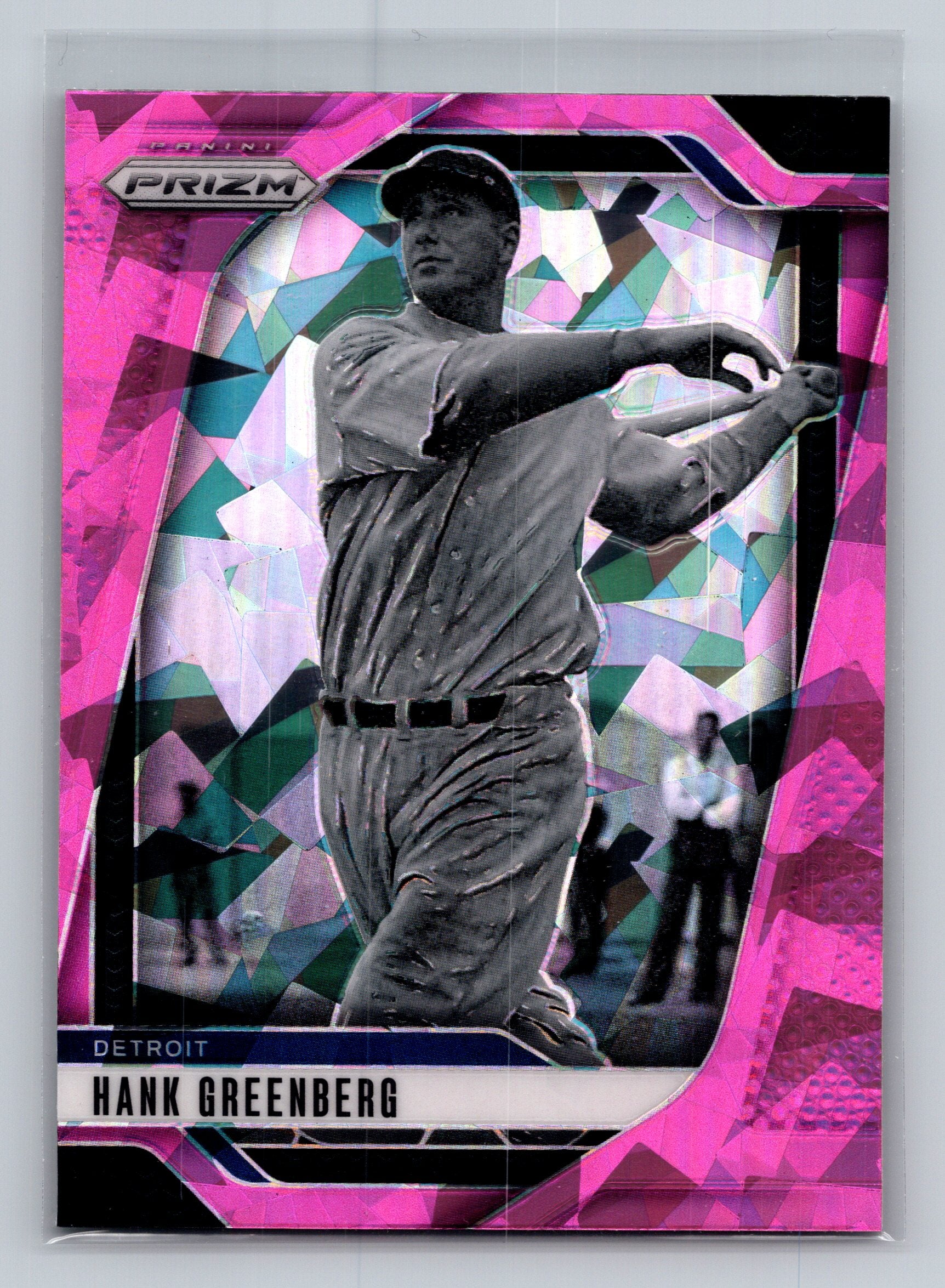 2025 Panini Prizm #133 Hank Greenberg Pink Ice Prizms