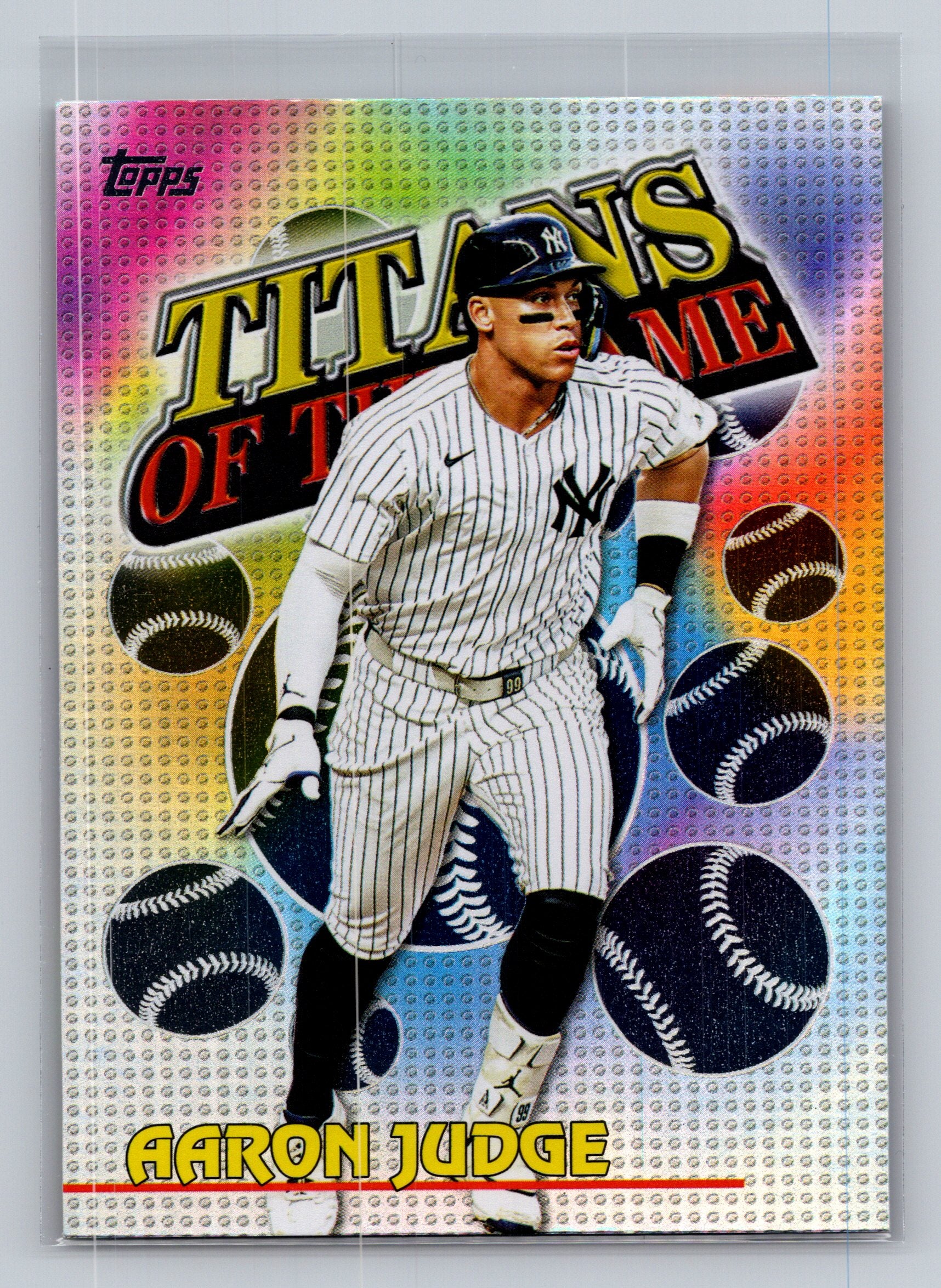 2026 Topps #TOG-3 Aaron Judge Titans of the Game