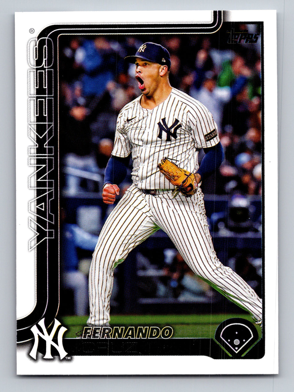 2025 Topps Update #US163 Fernando Cruz