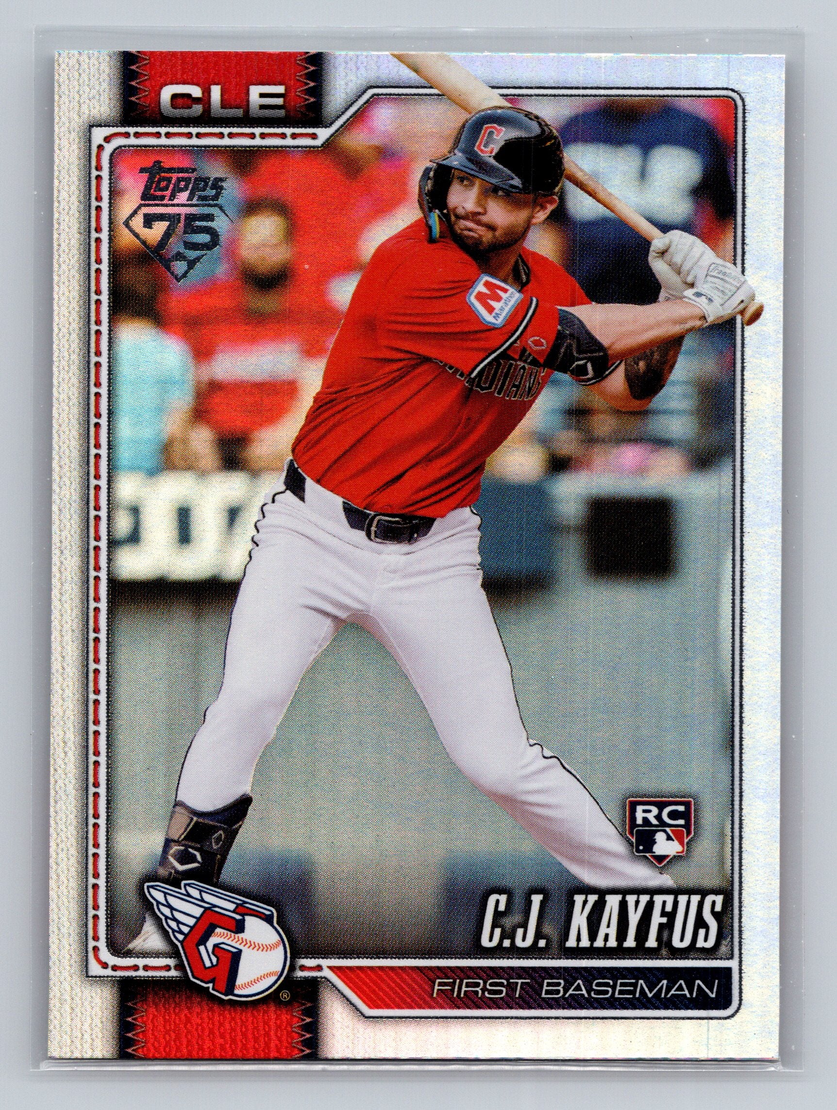 2026 Topps #35 C.J. Kayfus Rainbow Foil